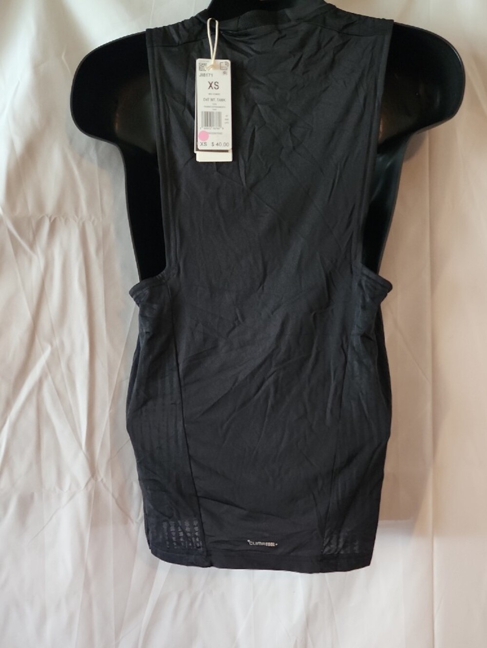 adidas Men's Black Training D4T INT. Tank Size XS - Picture 2 of 4